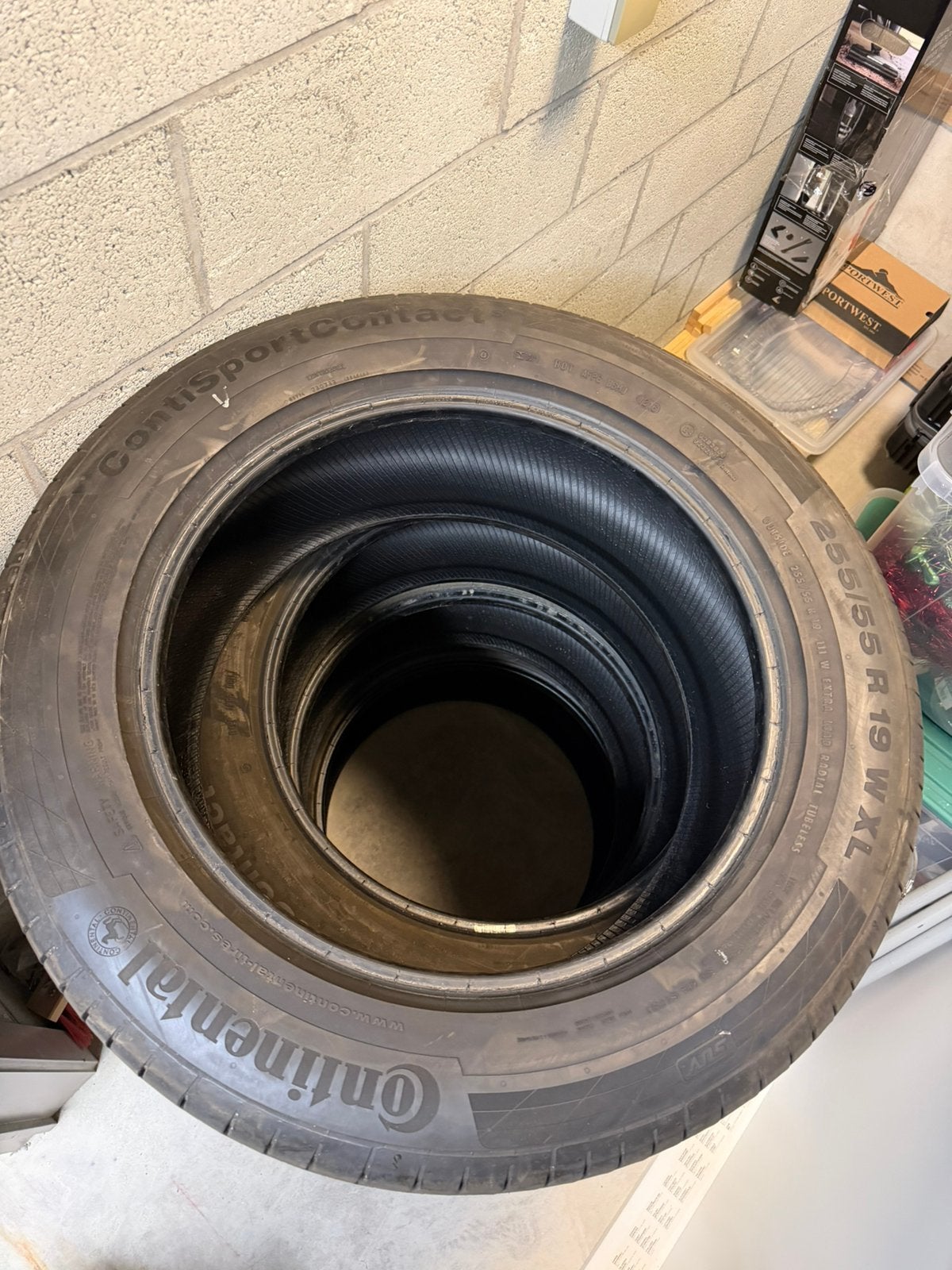 255/55 R19 band, Ophalen, Gebruikt