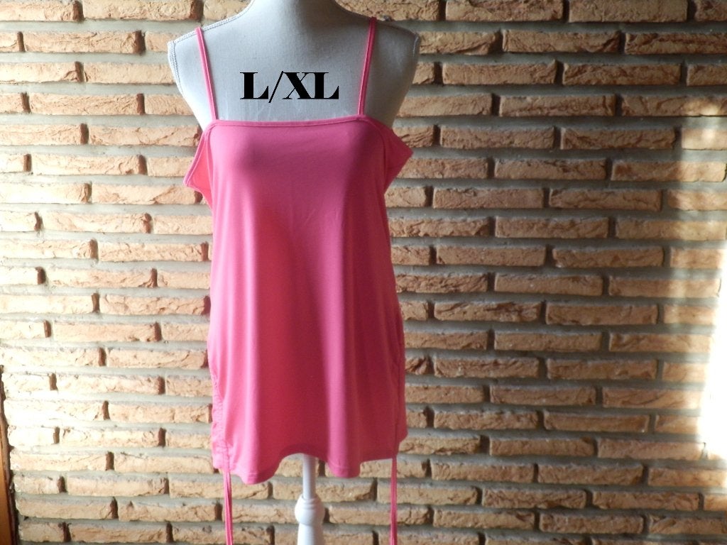 (138)- top femme t.L/XL rose, Maat 42/44 (L), Ophalen of Verzenden, Zo goed als nieuw, Roze