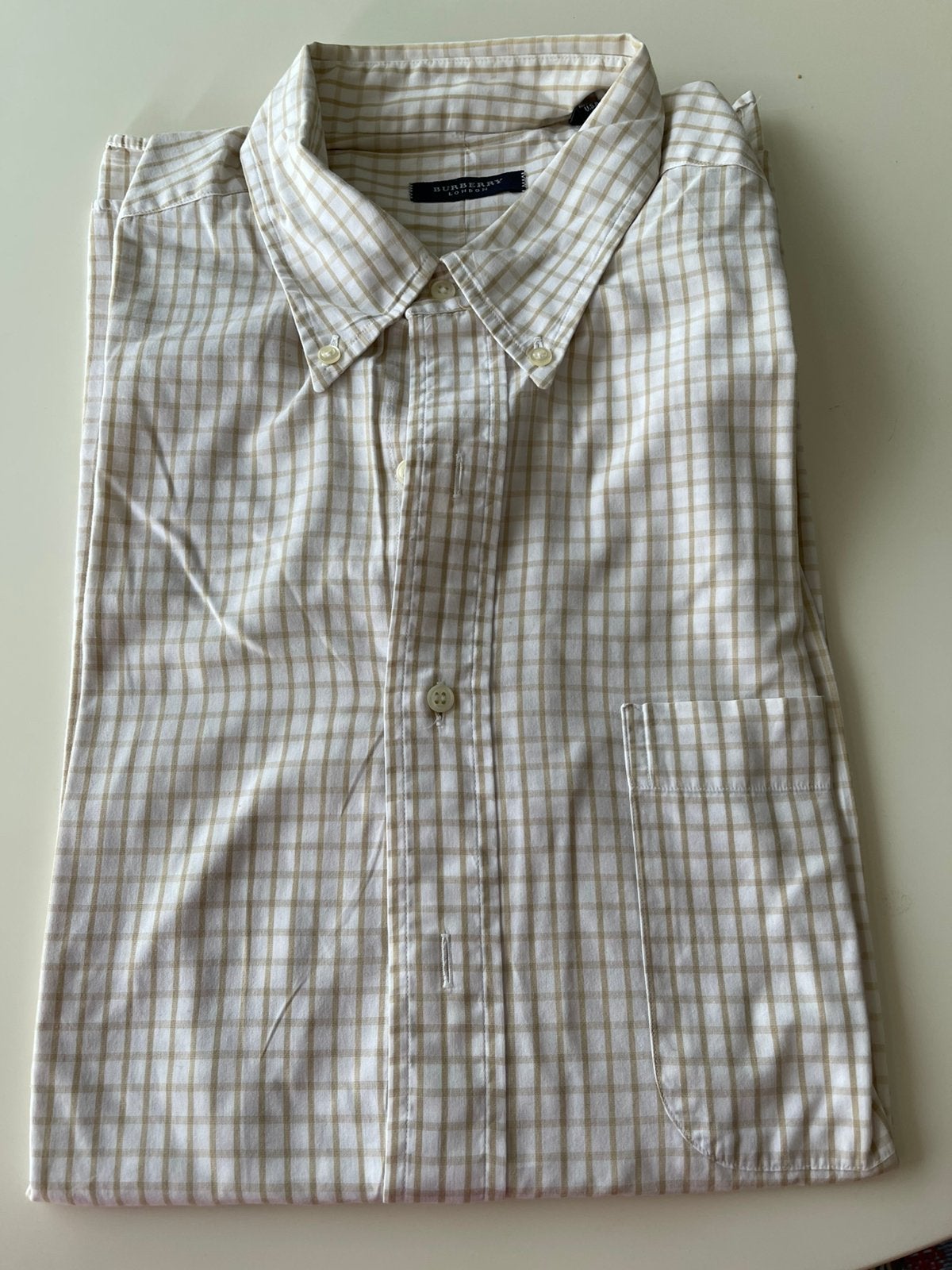 Chemise de créateur Burberry. Taille L (42 = 16,5), Envoi, Comme neuf