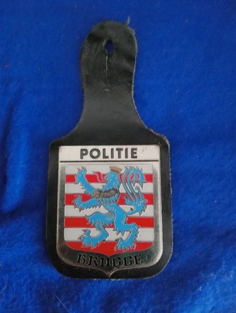 Breloque d'ancienne police communale, Collections, Enlèvement ou Envoi, Gendarmerie, Emblème ou Badge