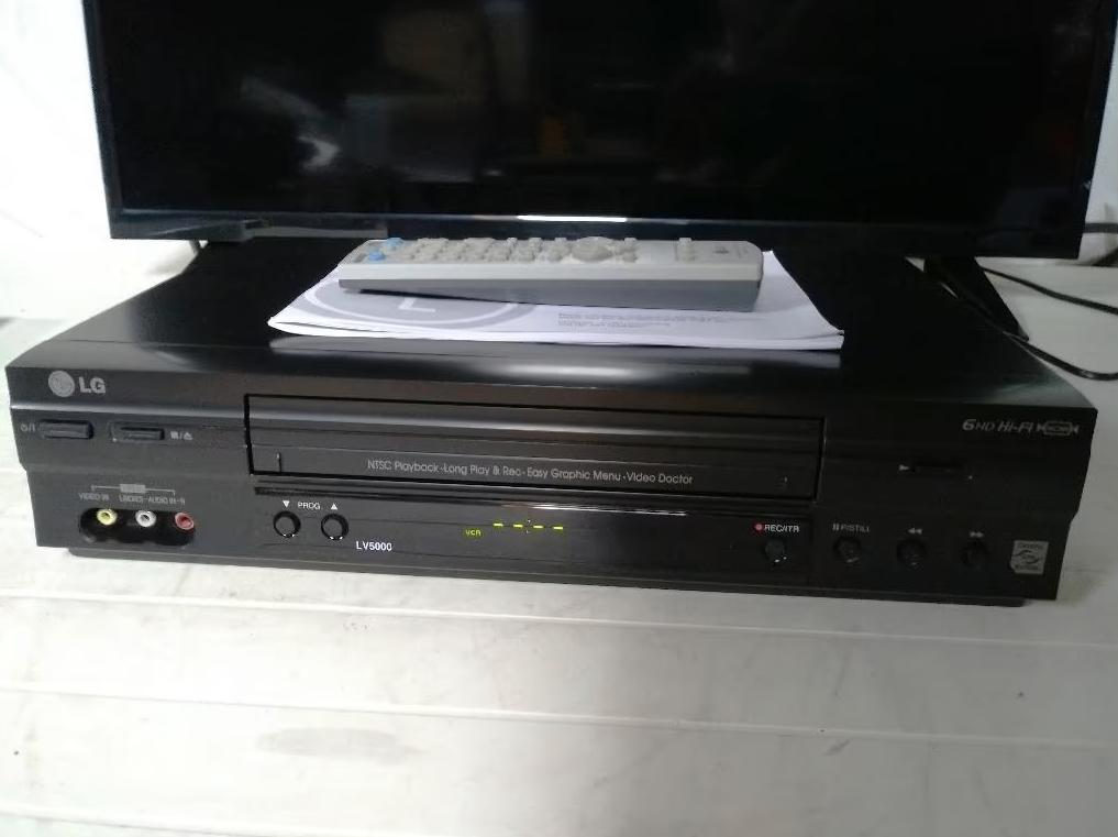LG LV5000 HiFi stereo 6-kops videorecorder, Audio, Tv en Foto, Videospelers, Ophalen of Verzenden, Zo goed als nieuw, VHS-speler of -recorder