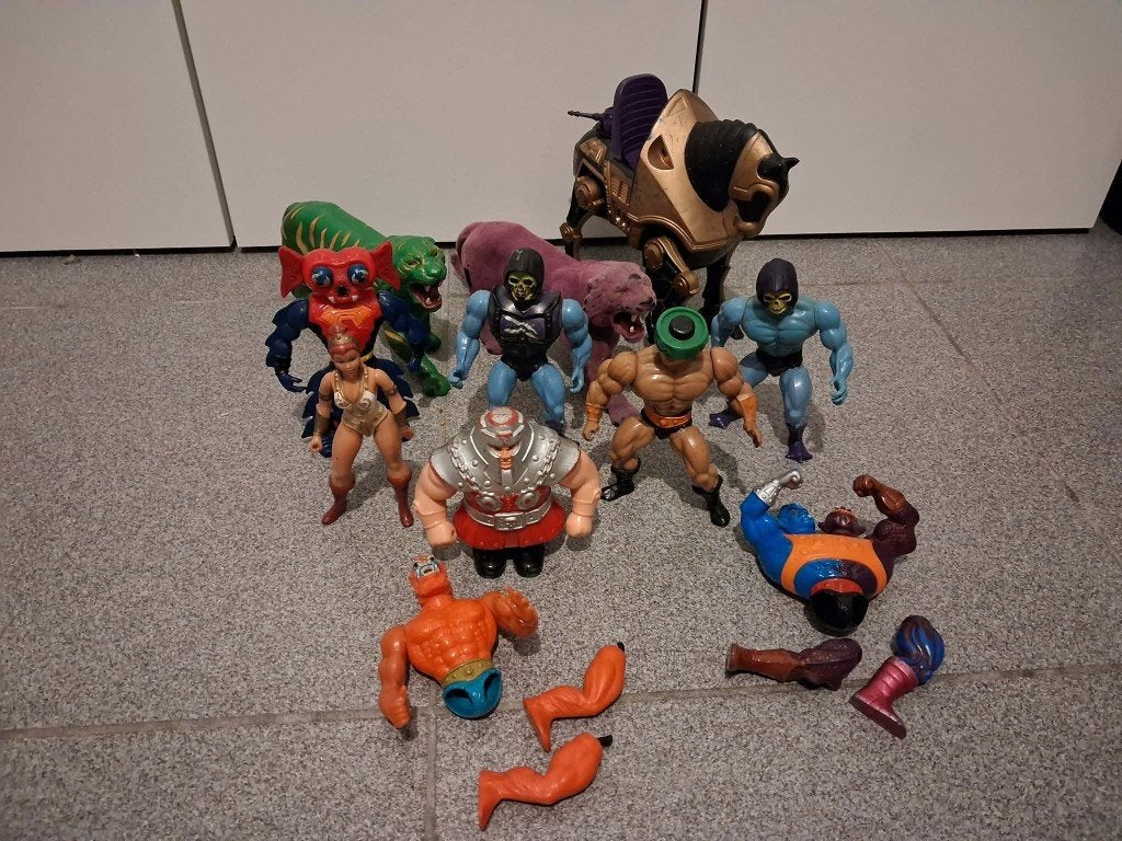 Figurines Les Maîtres de l'Univers, Enlèvement ou Envoi, Utilisé
