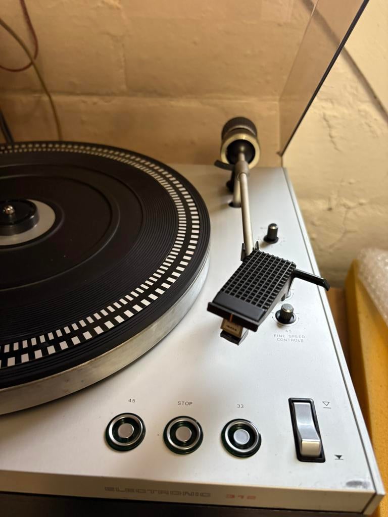 Vintage Draaitafel philips, Tourne-disque, Enlèvement, Utilisé, Réglage pitch