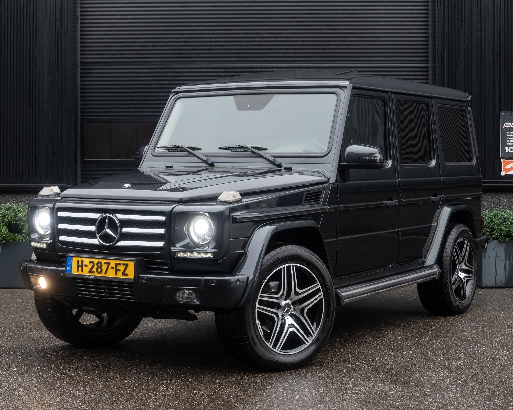 Mercedes-Benz G-klasse G350 Bluetec Anniversary Edition, Auto's, Automaat, G-Klasse, Zwart, Leder
