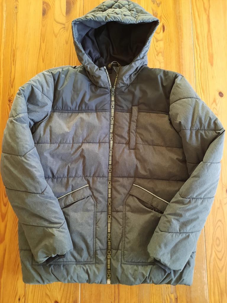 Winterjas jongens - maat 176, Kinderen en Baby's, Kinderkleding | Maat 176, Ophalen, Gebruikt, Jongen, Jas