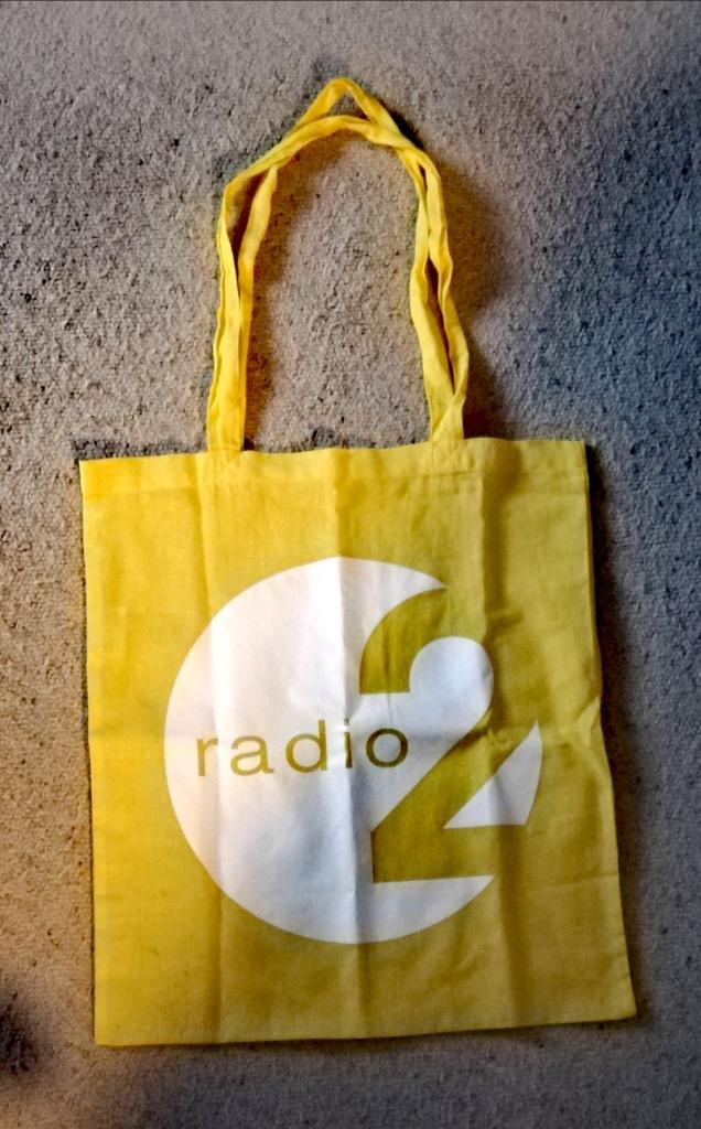 Radio 2 schoudertas, Enlèvement ou Envoi, Utilisé, Jaune