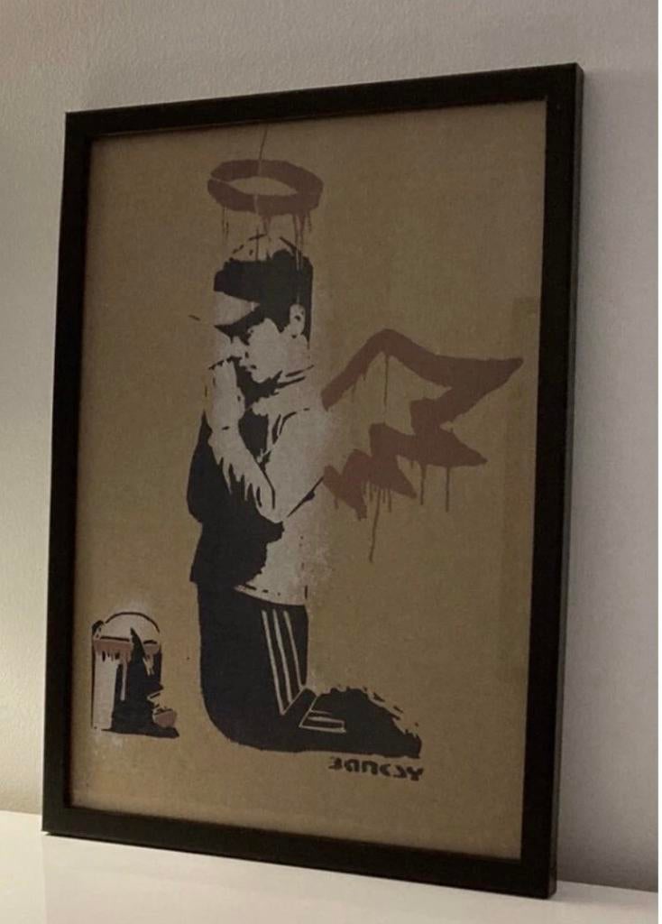 BANKSY : œuvre limitée à 50 exemplaires, Antiquités & Art, Art | Objets design, Enlèvement ou Envoi