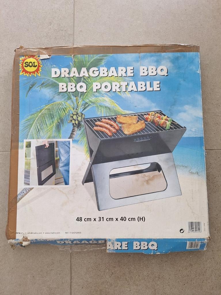 BBQ Draagbaar en gemakkelijk op te bergen, Ophalen, Gebruikt