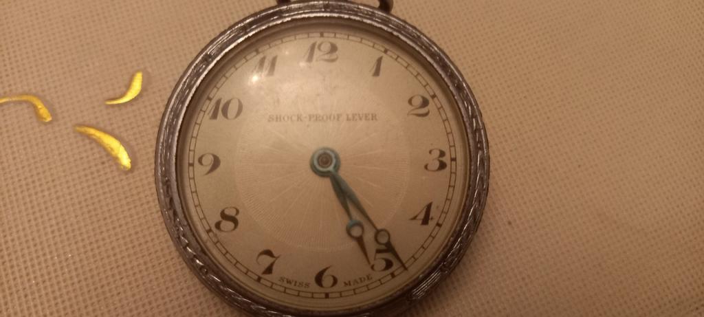 Montre de poche à l'arrêt, Enlèvement ou Envoi, Argent, Montre de poche