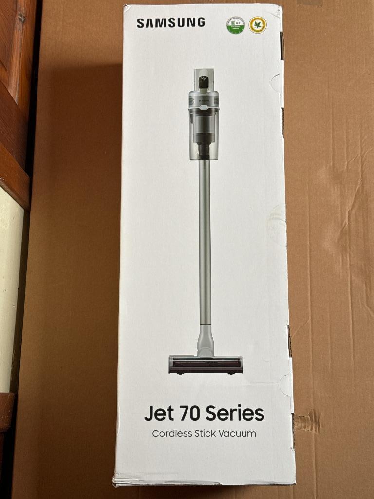 NIEUW stofzuiger Samsung JET 70 turbo ongeopend waarde 400, Elektronische apparatuur, Stofzuigers, Ophalen of Verzenden, Nieuw