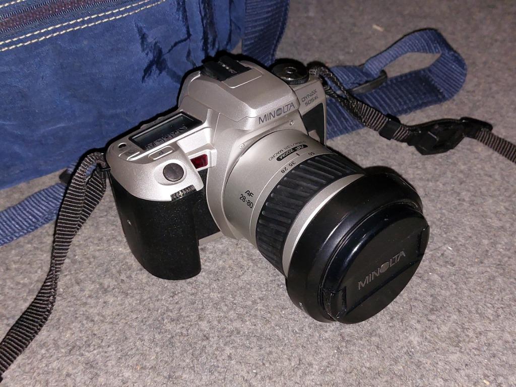 analoog reflex camera Minolta Dynax 505SI, Enlèvement, Utilisé, Reflex miroir, Minolta
