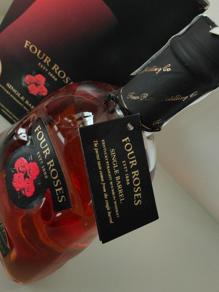 Four Roses Single Barrel, Bottled 2005, +Box Bourbon Whiskey, Overige gebieden, Overige typen, Nieuw, Ophalen of Verzenden