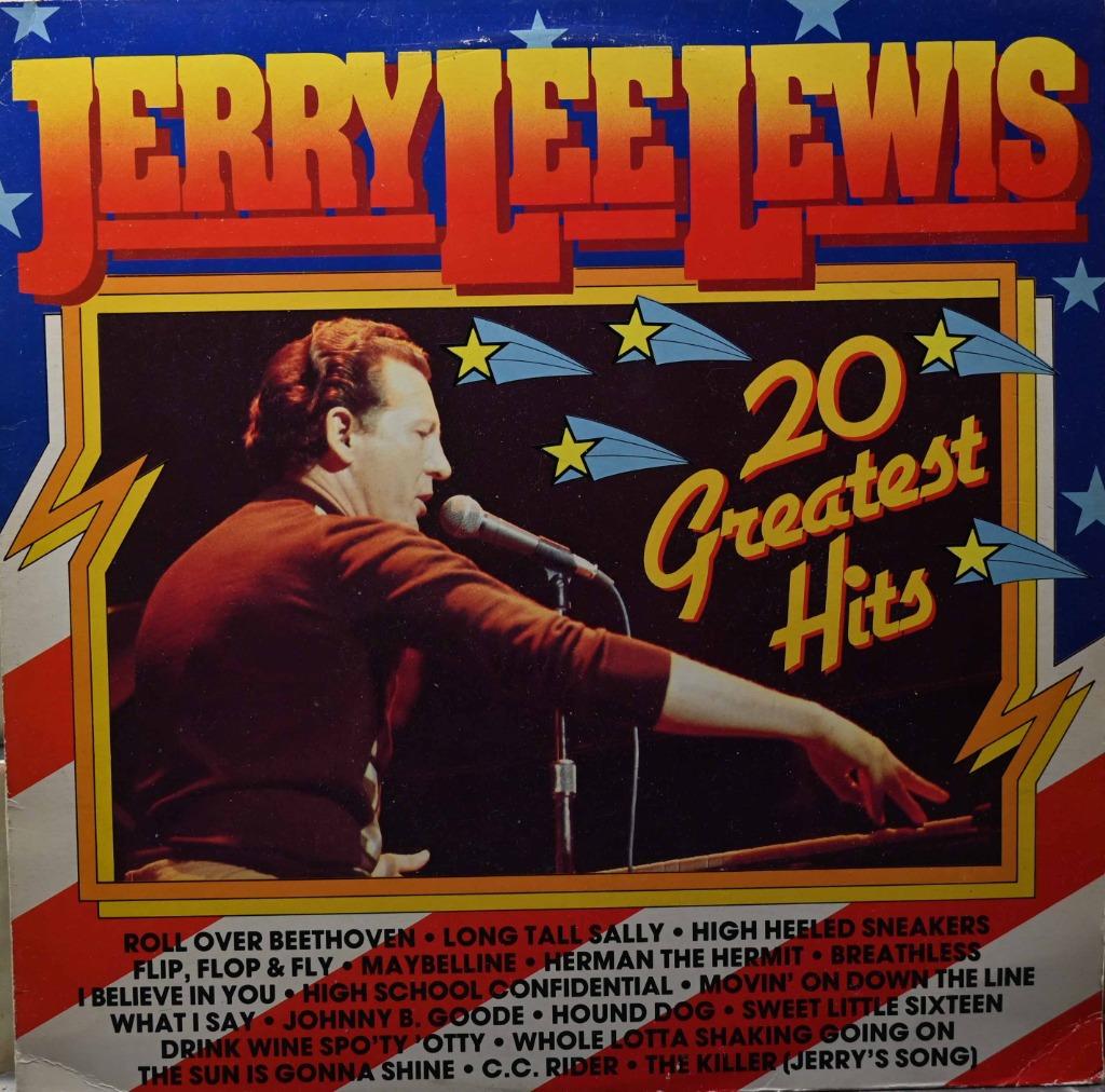 Jerry Lee Lewis - 20 Greatest hits, Enlèvement ou Envoi, Utilisé