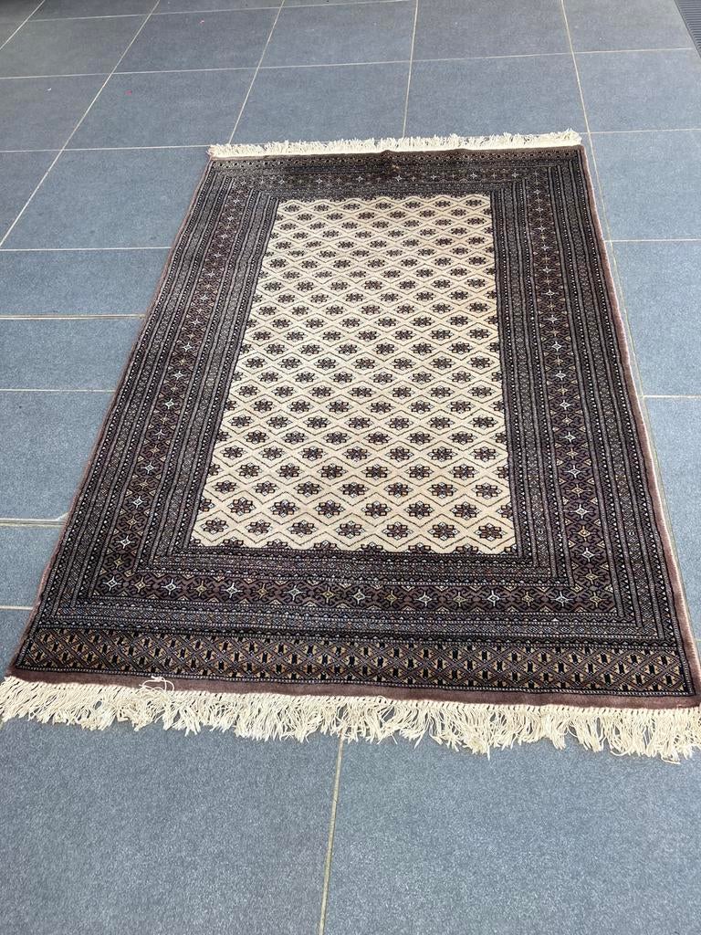 Handgeknoopt Oosters tapijt Bocchara 1,86 cm x 1,23 cm, Ophalen, 100 tot 150 cm, Zo goed als nieuw, 150 tot 200 cm