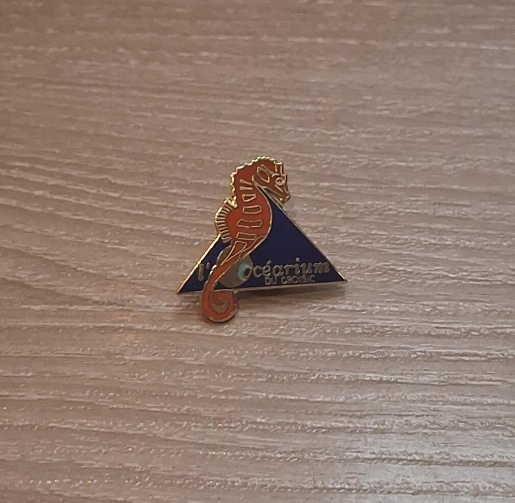 PIN - OCEARIUM DU CROISIC - AQUARIUM - ZEEPAARDJE, Verzenden, Gebruikt, Dier of Natuur, Speldje of Pin