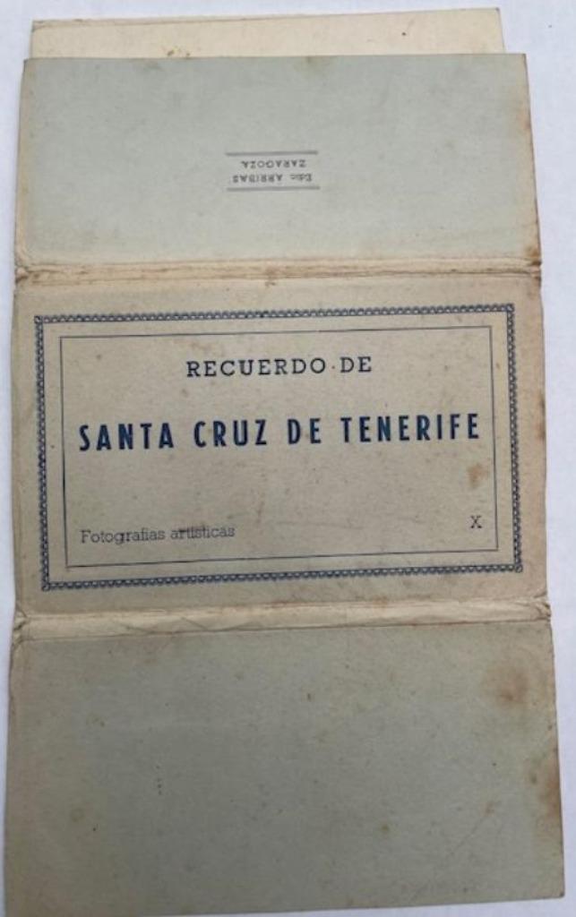 Livre de cartes postales Santa Cruz de Tenerife 1950, Enlèvement ou Envoi, 1940 à 1960, Non affranchie, Espagne