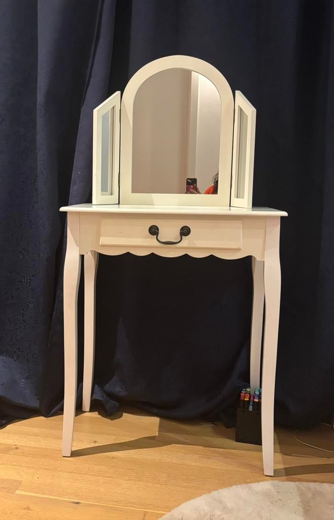 Kaptafel kind wit 65 cm, Ophalen, Kunststof, Gebruikt, 100 tot 150 cm