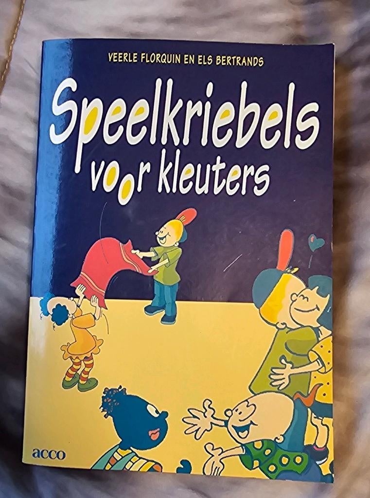 Boek speelkriebels voor kleuters leraar onderwijs school, Ophalen of Verzenden, Gelezen, Florequin bertrands