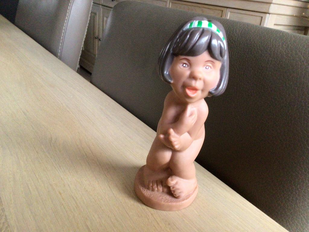 Vintage rubber figuurtje, Verzamelen, Poppetjes en Figuurtjes, Ophalen of Verzenden, Zo goed als nieuw