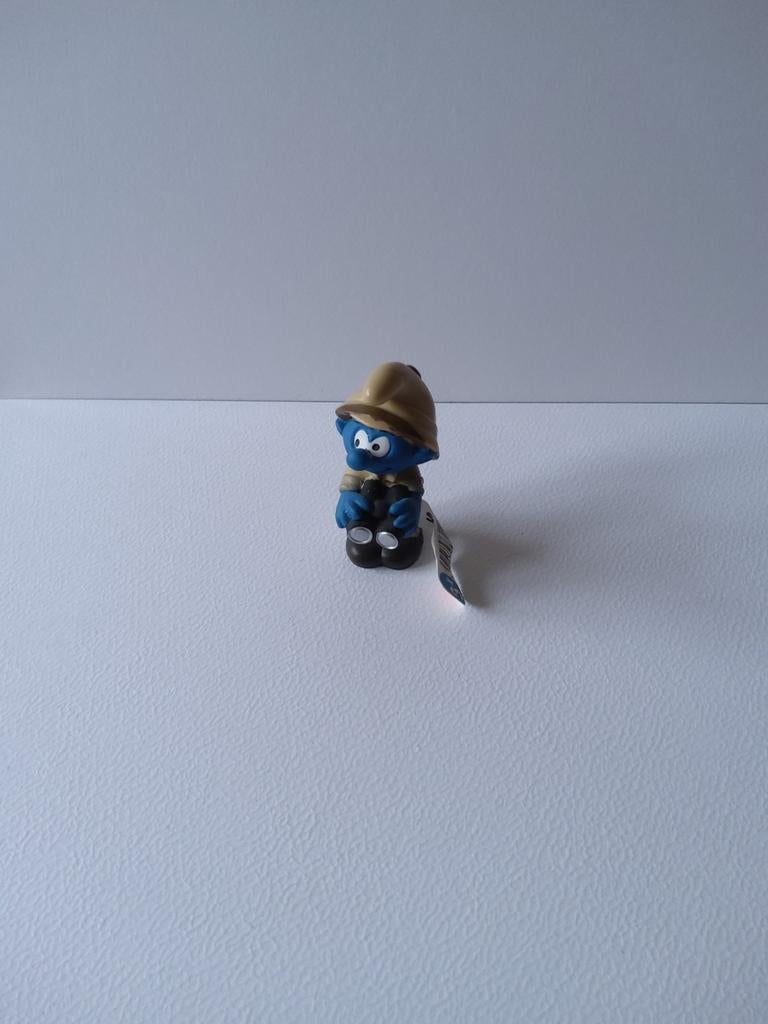 Schtroumpf serie Safari Observateur, Enlèvement ou Envoi, Comme neuf, Poupée, Figurine ou Peluche