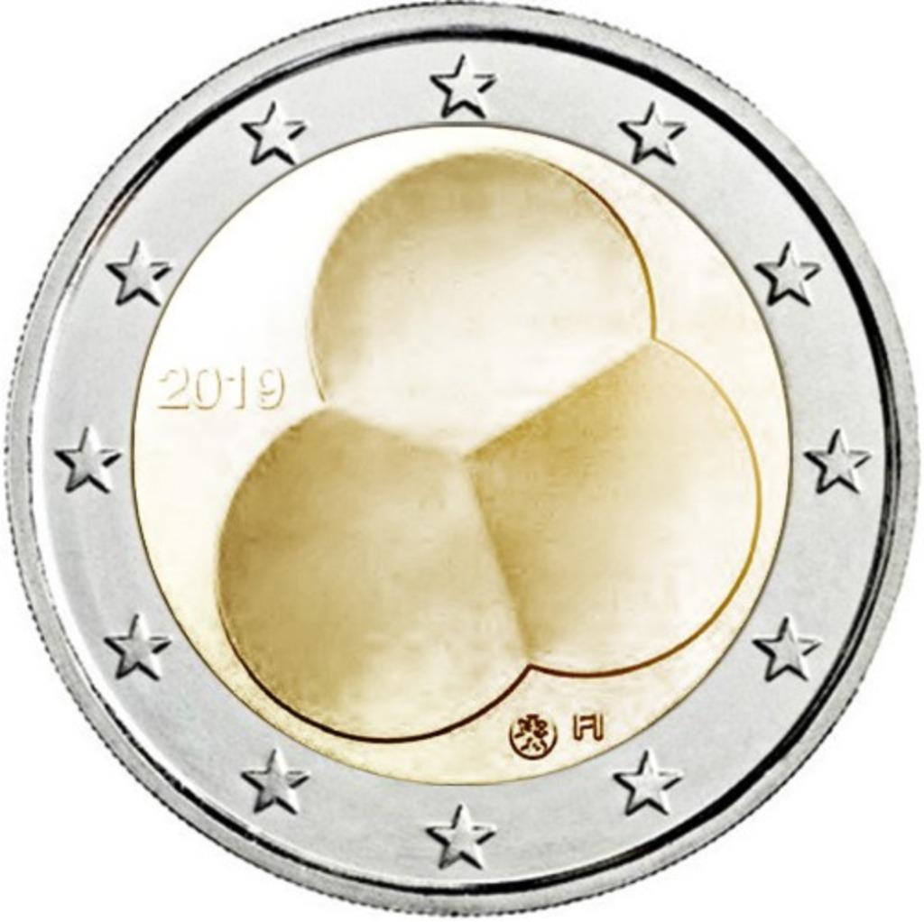 2 euro Finland 2019 Grondwet, Ophalen of Verzenden, Finland, 2 euro