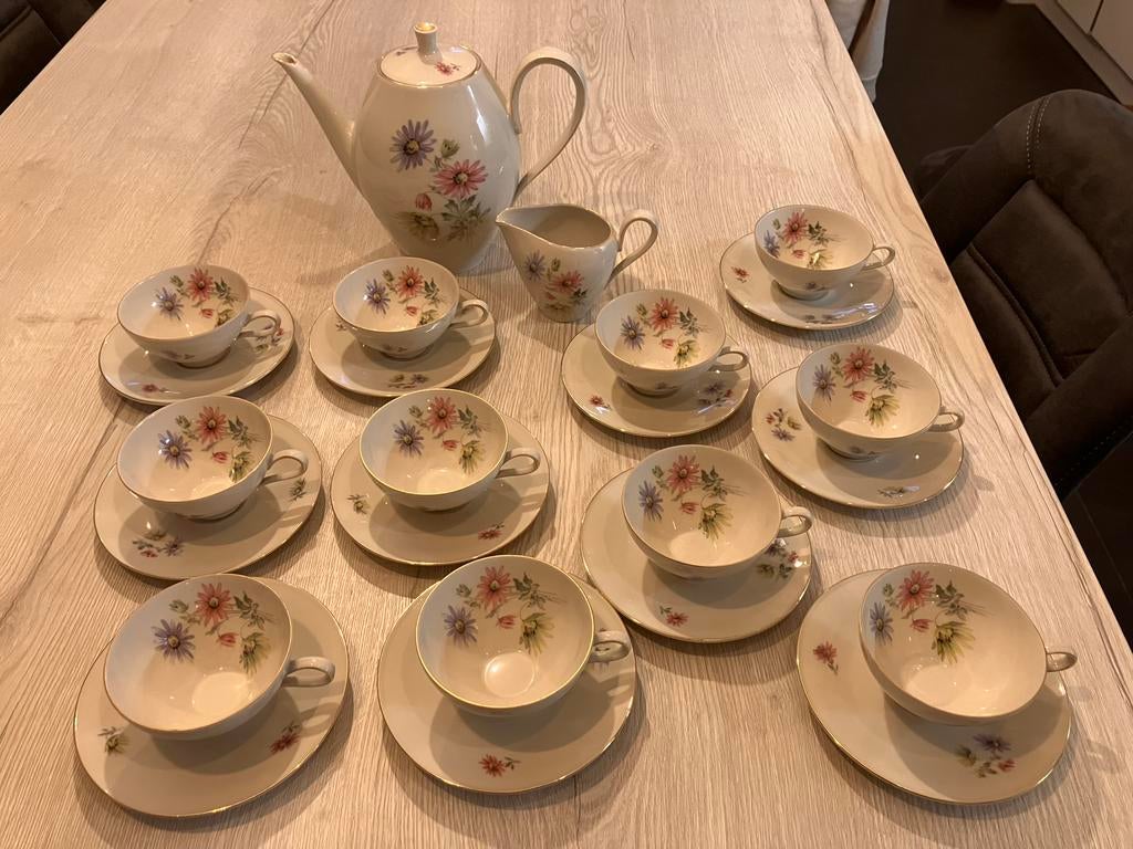 Bavaria koffie/theeset, Antiek en Kunst, Ophalen