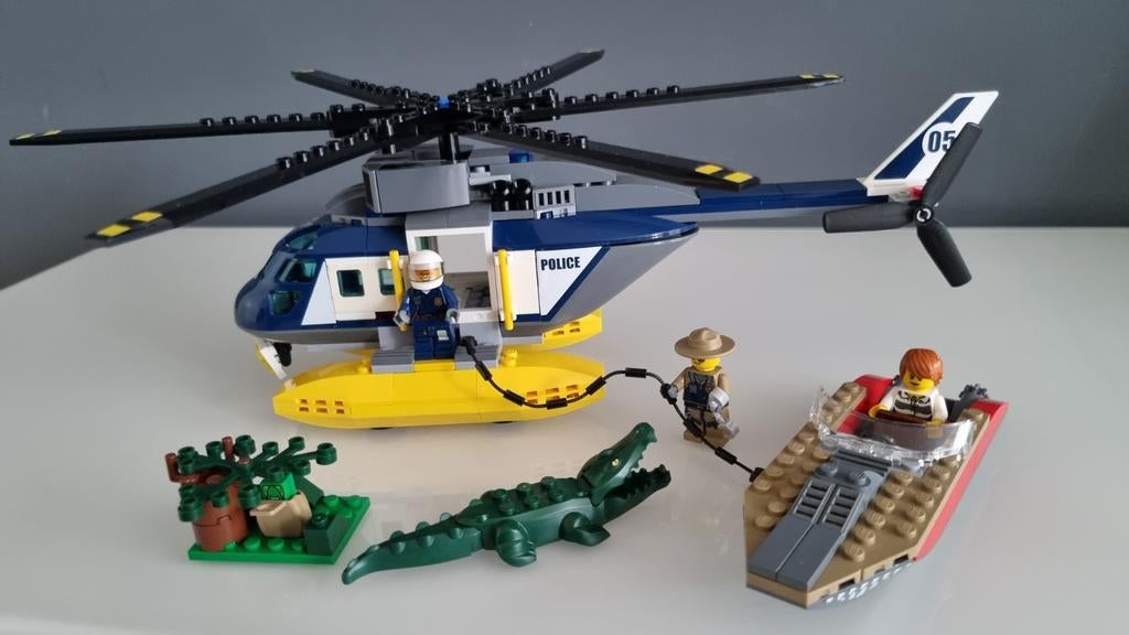 Lego 60067 Helikopterachtervolgingsset, Lego