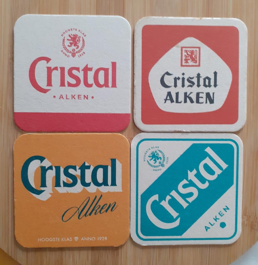 diverse viltjes CRISTAL, frisdranken , SABENA, Verzamelen, Merken en Reclamevoorwerpen, Ophalen of Verzenden, Gebruikt, Overige typen