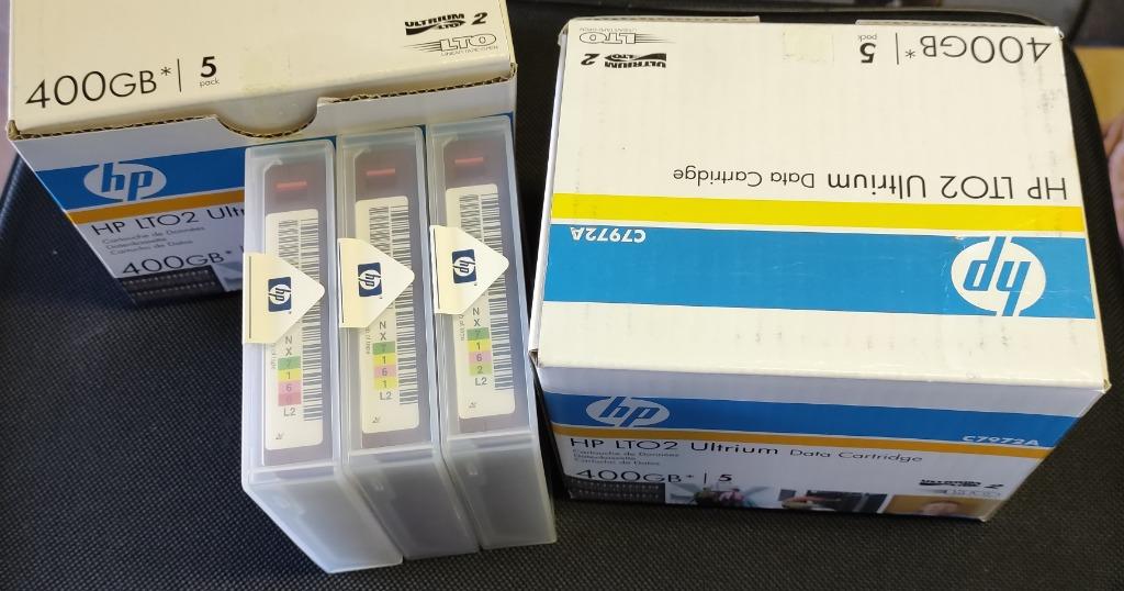 HP LTO2 Ultrium Data Cartridge 400GB, Nieuw!, Herschrijfbaar, Overige typen, Nieuw, Ophalen of Verzenden