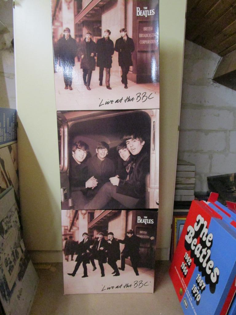 THE BEATLES LIVE AT BBC-3 PROMO BORDEN-EMI/APPLE UIT WINKEL, Ophalen, Zo goed als nieuw