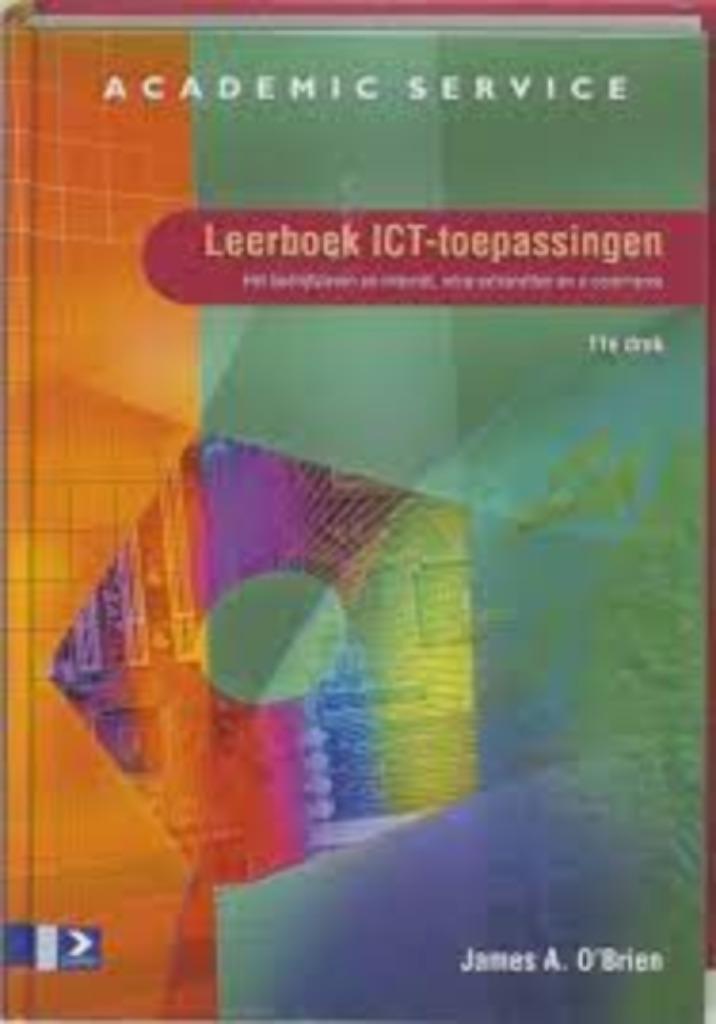 Leerboek ICT toepassingen 9039520755, Boeken, Informatica en Computer, Ophalen of Verzenden, Zo goed als nieuw, Internet of Webdesign
