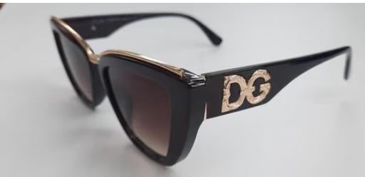 zonnebril D&G Dolce& Gabbana, Gebruikt, Zonnebril, Zwart, Ophalen of Verzenden