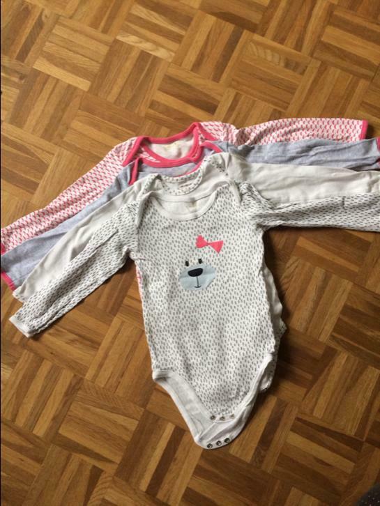 Bodies lange mouwen maat 86, Kinderen en Baby's, Ophalen, Zo goed als nieuw, Meisje, Nacht- of Onderkleding