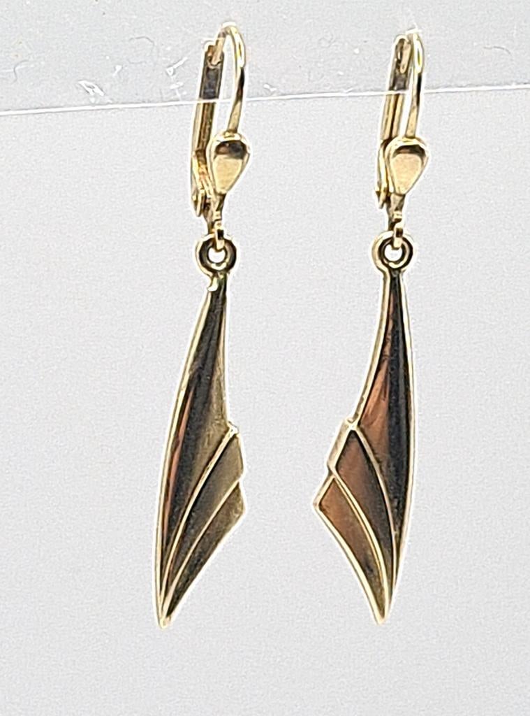 Set 585 14k gouden oorhangers, Verzenden