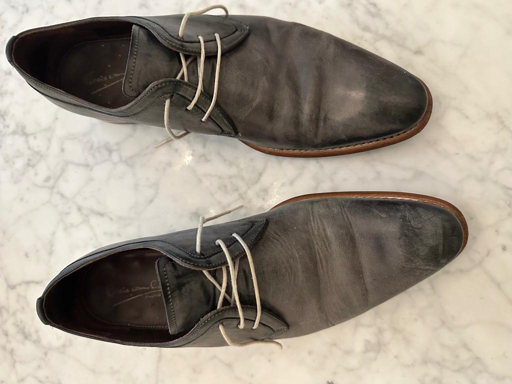 Grijze laké schoenen Floris van Bommel, Autres couleurs, Floris van Bommel, Chaussures à lacets, Enlèvement