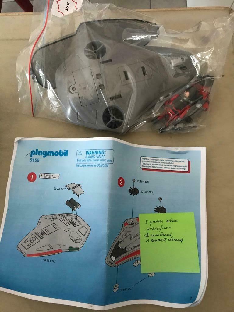 SPACE SHIP 5155, Kinderen en Baby's, Speelgoed | Playmobil, Ophalen, Gebruikt, Los Playmobil