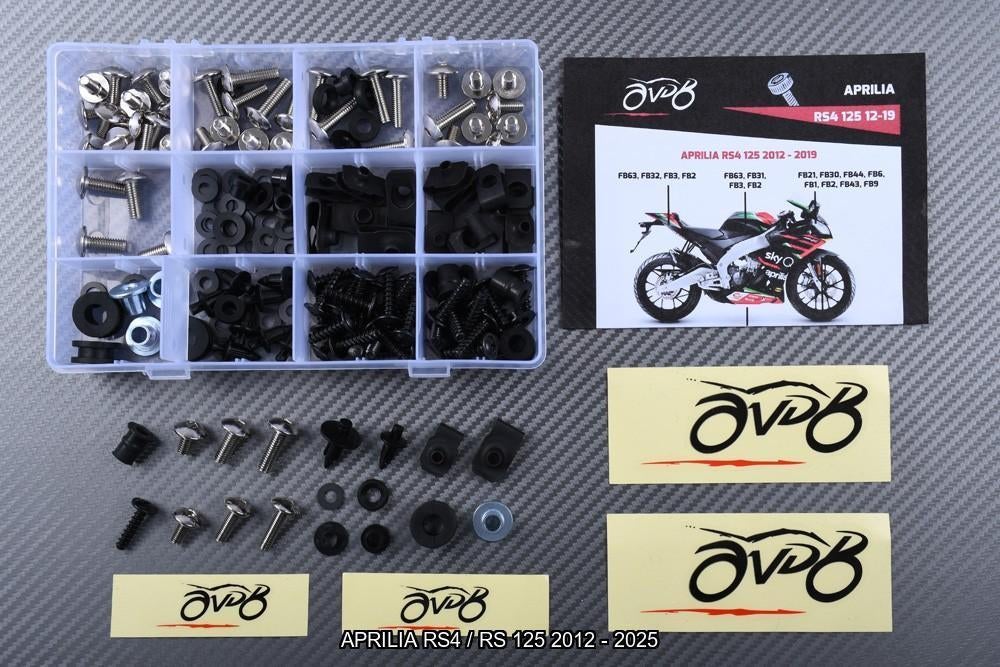 Kuip bouten set voor APRILIA RS4 RS 125 50 2012 2025, Motoren, Ophalen of Verzenden, Nieuw