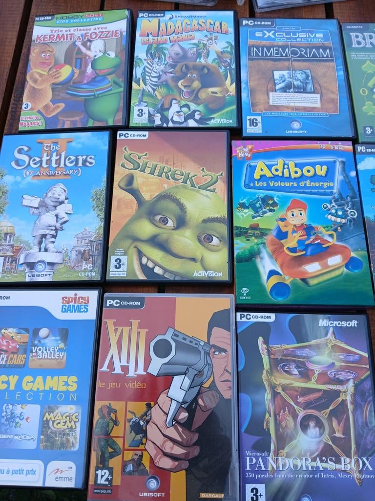 Lot CD ROM, Enlèvement ou Envoi, Comme neuf