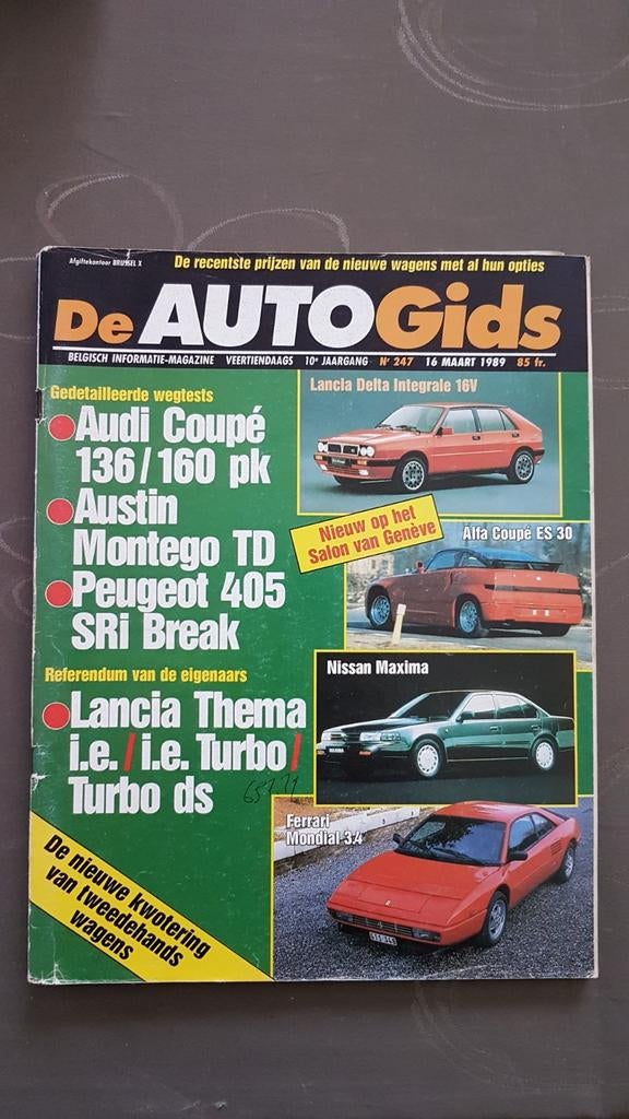 Autogids 247, Enlèvement ou Envoi, Utilisé