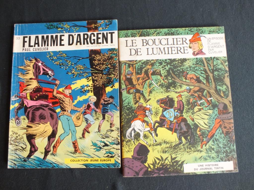 FLAMME D'ARGENT (2 ALBUMS EO). EDITIONS LE LOMBARD, Enlèvement ou Envoi, Série complète ou Série, Utilisé, Paul CUVELIER