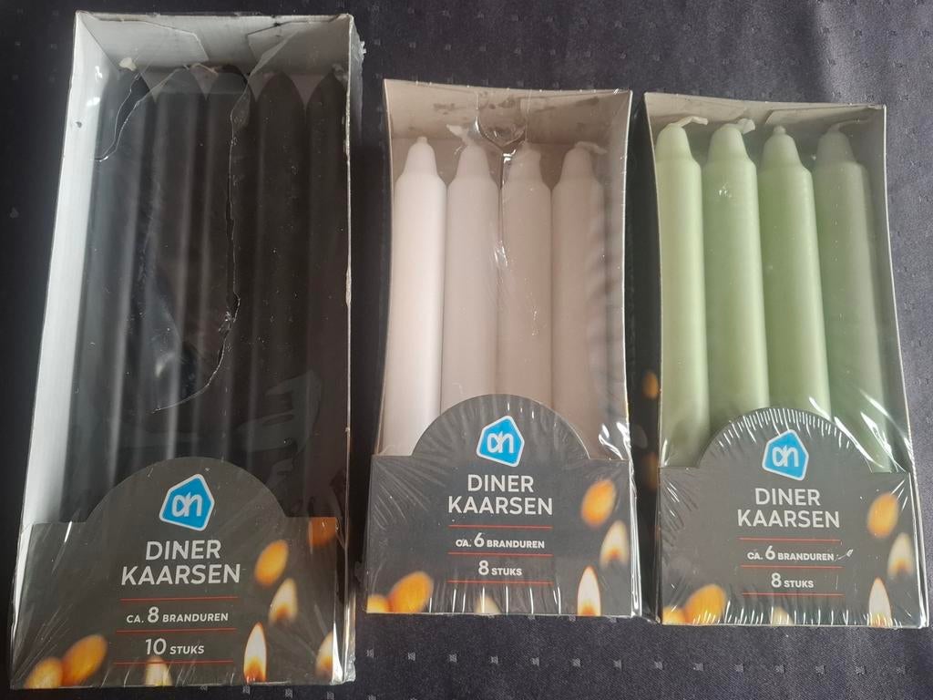 Div. kaarsen, Ophalen, Nieuw, Oranje, Kaars