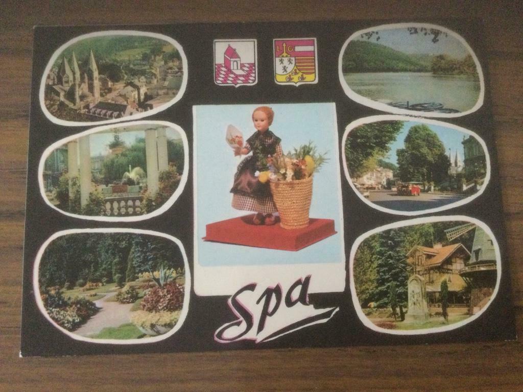 Postkaart Carte Postale Spa Luik, Verzamelen, Ophalen of Verzenden, 1980 tot heden, Gelopen, Luik