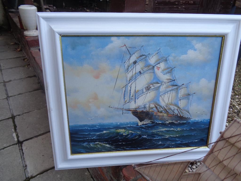 schilderij, Enlèvement ou Envoi, Peinture