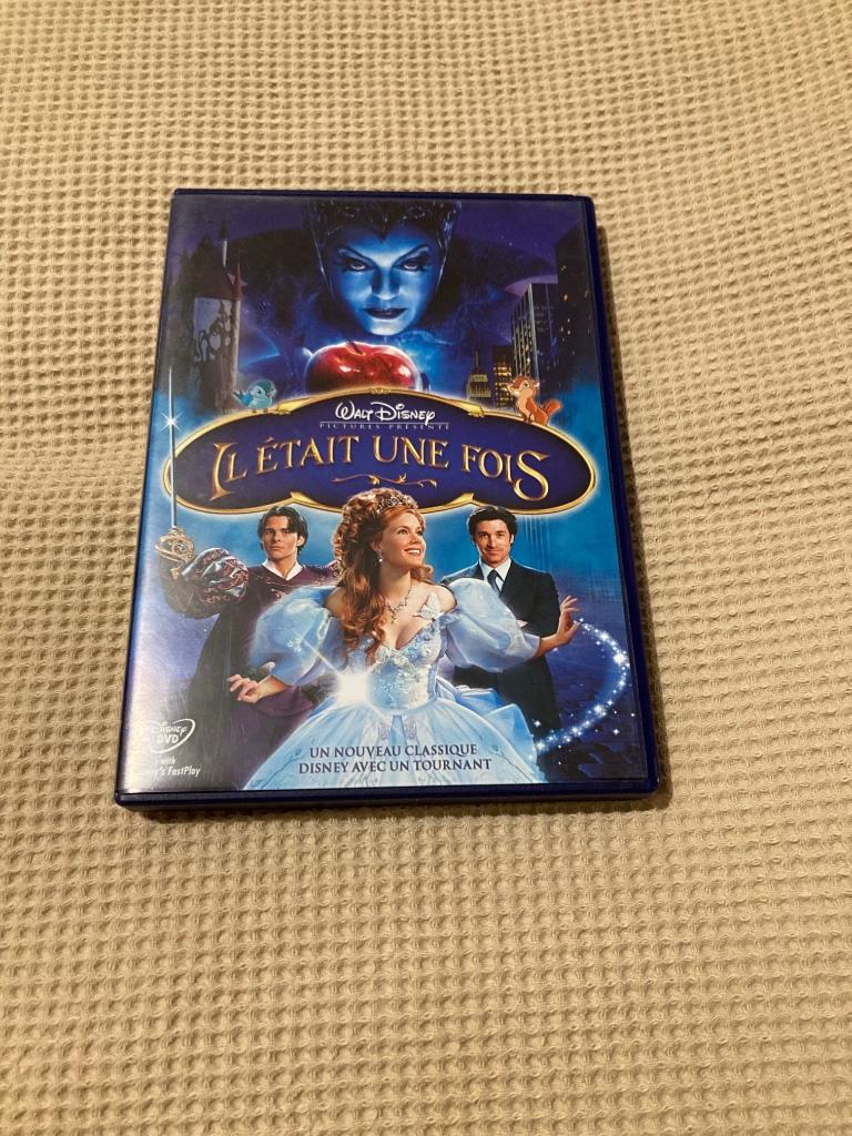 Il était une fois Enchanted Walt Disney DVD Amy Adams James, Tous les âges, Enlèvement ou Envoi, Comme neuf, Film