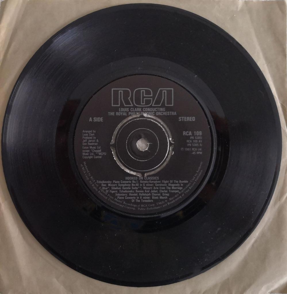 LOUIS CLARK & THE ROYAL PHILHARMONIC ORCHESTRA (single), Ophalen of Verzenden, Gebruikt, Pop