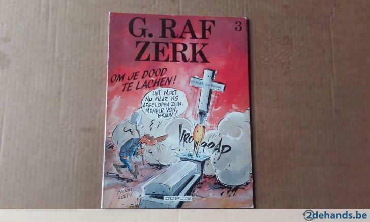 G.Raf Zerk.3.Om je dood te lachen, Ophalen of Verzenden, Gelezen