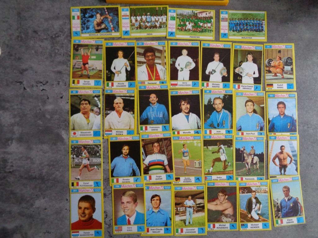 PANINI stickers MUNCHEN 72 Olympische Spelen 32x anno 1972, Hobby en Vrije tijd, Stickers en Plaatjes, Zo goed als nieuw, Verzenden