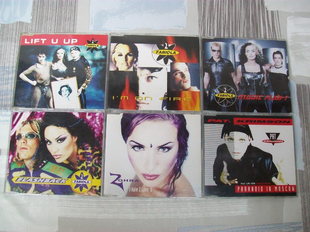 Pat Krimson - 2 Fabiola - Zohra - Atmoz - Maxi - Retro, Cd's en Dvd's, Ophalen of Verzenden, Gebruikt