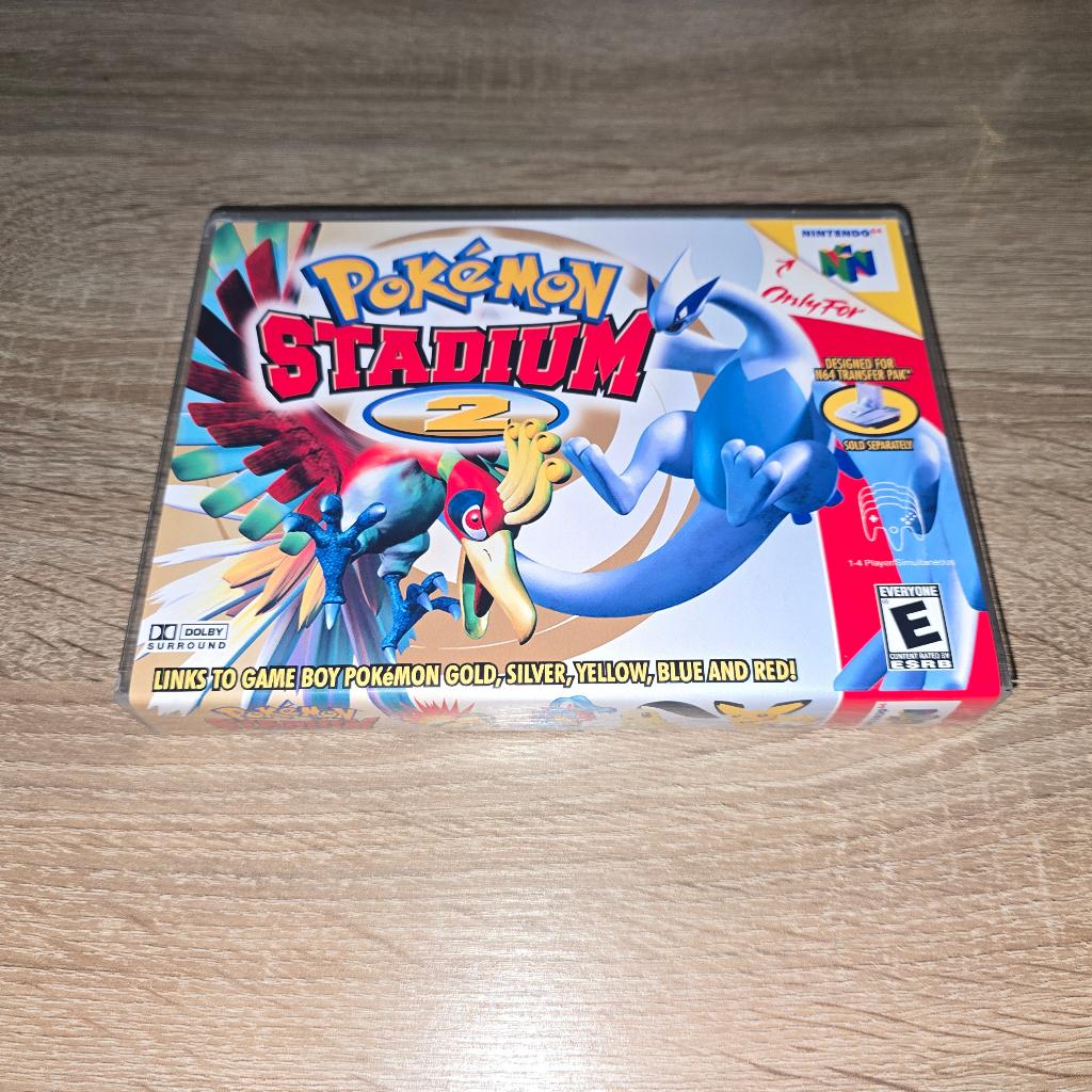 Pokemon Stadium 2 N64 Game Case (2), Games en Spelcomputers, Verzenden, Zo goed als nieuw