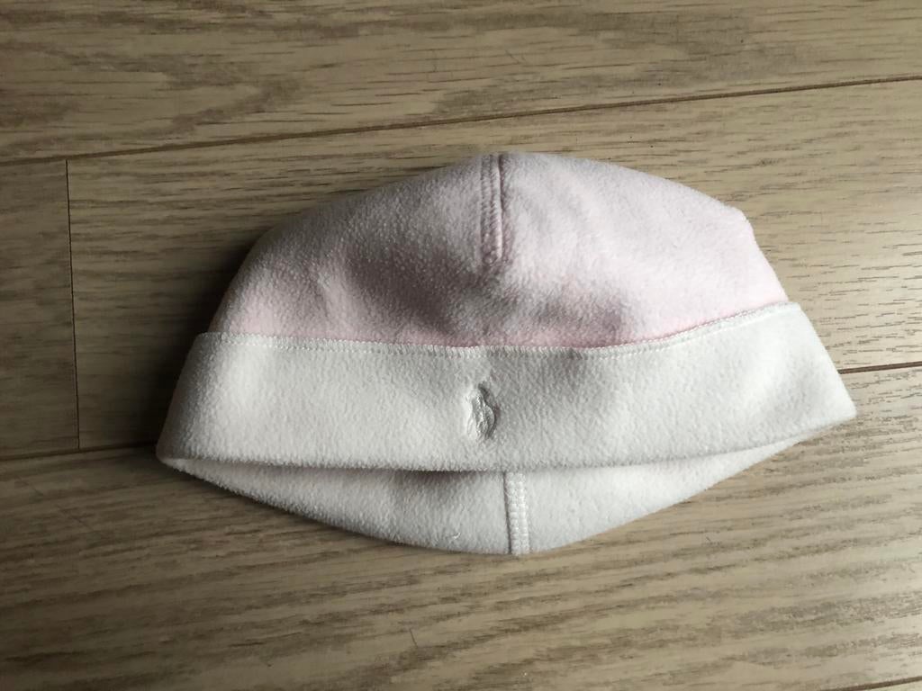 Roze polar mutsje Ralph Lauren, Gebruikt, Maat 56, Ralph Lauren, Muts
